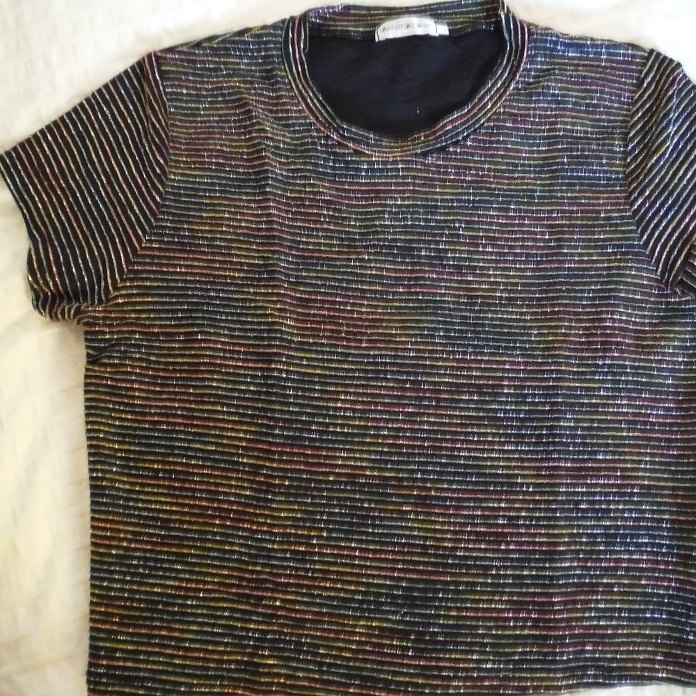 ✅3/40$ LIGHT BEFORE DARK - lurex crop top
